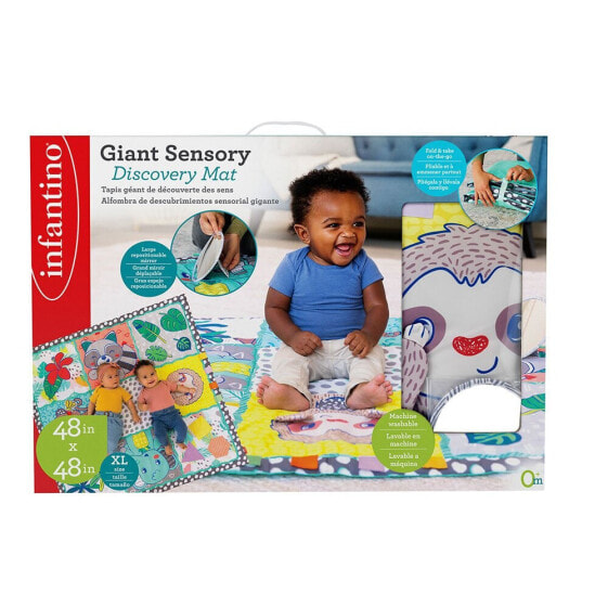 INFANTINO Giant Sensory Discovery Mat doll