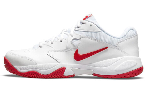 Кроссовки Nike Court Lite 2 бело-красные