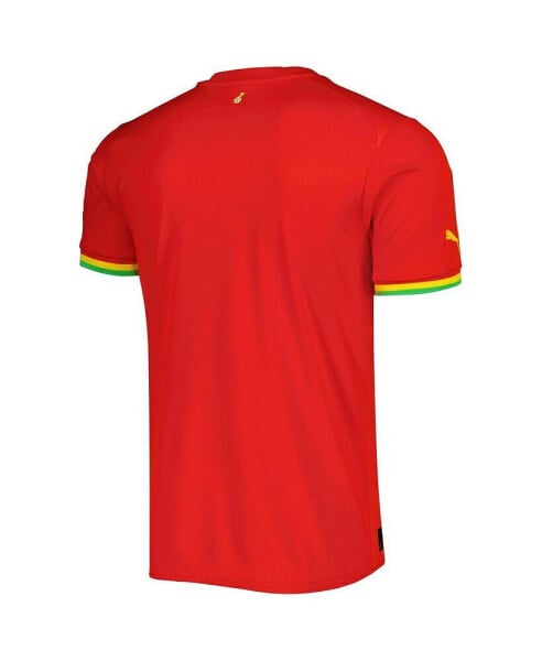 Men's Red Ghana National Team 2022/23 Away Replica Jersey