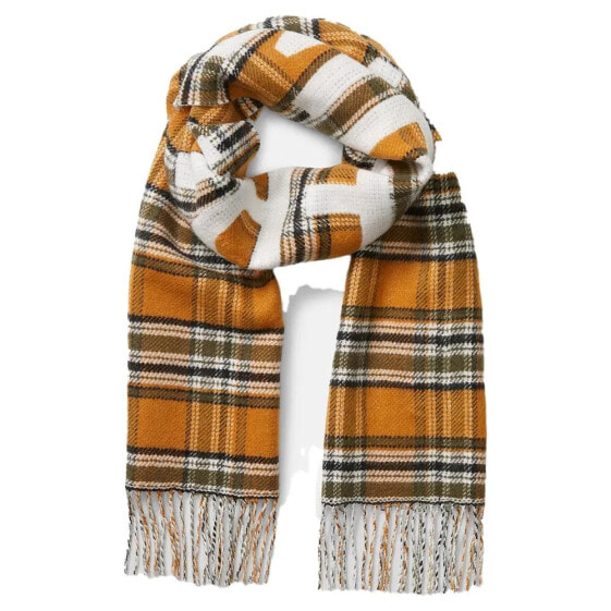 TIMBERLAND Jacquard Plaid scarf