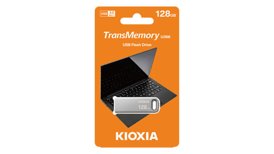 Kioxia TransMemory U366 USB-Stick 128 GB USB Typ-A 3.2 Gen 1 3.1 1 Grau