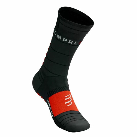 Спортивные носки Compressport Pro Racing Красный Чёрный