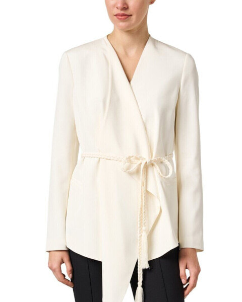 Lafayette 148 New York Silk-Blend Jacket Women's 8