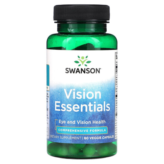 Витамин Лютеин Swanson Vision Essentials, 60 капсул