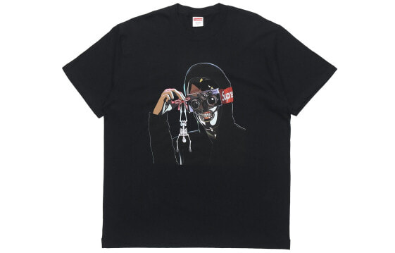 Supreme Week 0 Creeper Tee 图案印花短袖T恤 男女同款 黑色 / Футболка Supreme Week 0 Creeper Tee T SUP-SS19-227