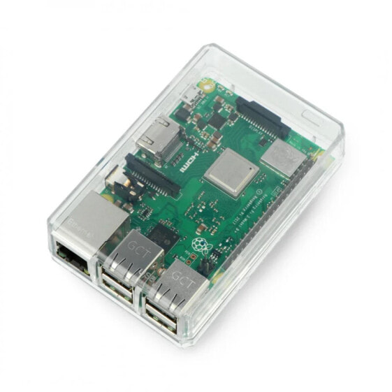 Case for Raspberry Pi Model 3B +/3B/2B - transparent