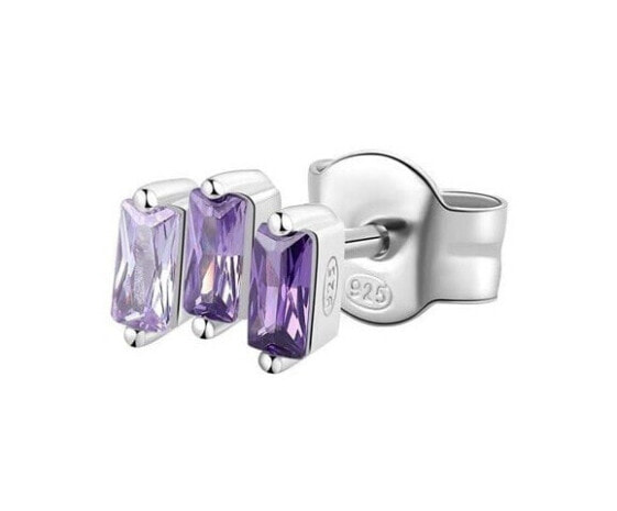 Decent single earrings Fancy Magic Purple FMP09