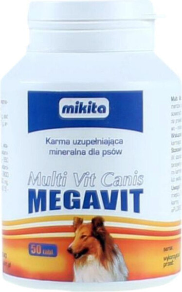 Витамины MIKITA MULTI VIT CANIS MEGAVIT 50 шт.