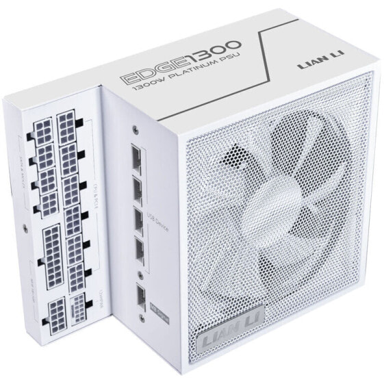 Lian Li EDGE EG1300 80 PLUS Platinum Netzteil, PCIe 5.1, ATX 3.1 - 1300 Watt, weiß