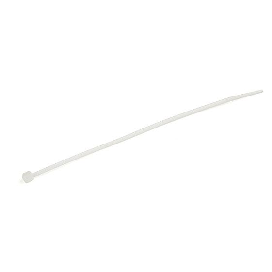 6"(15cm) Cable Ties - 1/8"(3mm) wide - 1-3/8"(39mm) Bundle Diameter - 40lb(18kg) Tensile Strength - Nylon Self Locking Zip Ties w/ Curved Tip - 94V-2/UL Listed - 1000 Pack - White - Releasable cable tie - Nylon - Plastic - White - 3.6 cm - V2 - -40 - 85 °