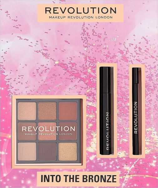 Makeup Revolution Into The Bronze Eye Set Gift Set