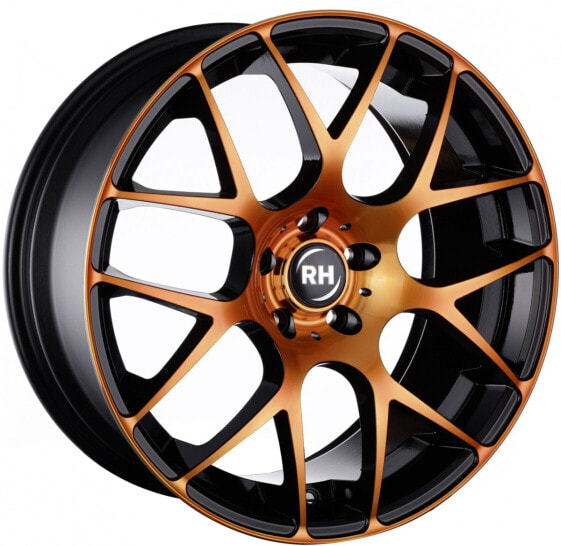 Колесный диск литой Rh Alurad NBU Race цвет полированный - оранжевый 8.5x19 ET35 - LK5/120 ML72.6