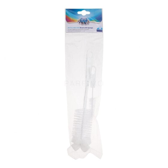 Canpol babies Bottle And Teat Brush With Sponge 2 St. reinigung & sterilisation für Kinder