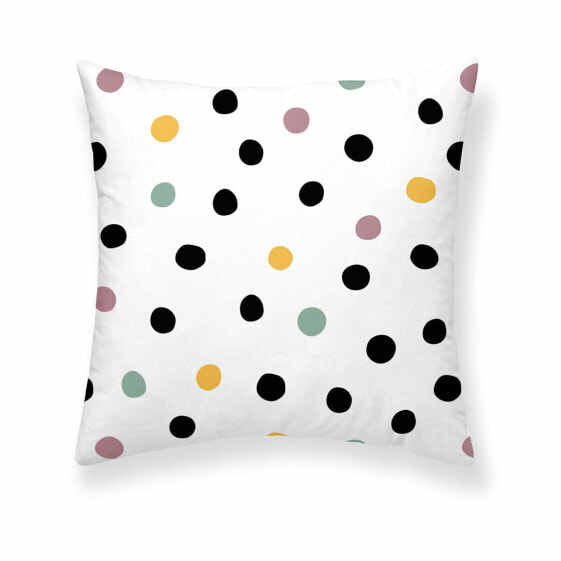 Cushion cover Decolores Cuzco White 50 x 50 cm Spots