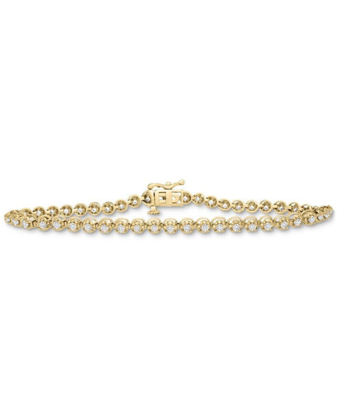 Diamond Tennis Bracelet (1 ct. t.w.) in 14k White Gold or 14k Yellow Gold