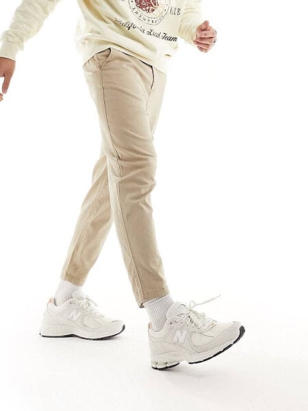 Jack & Jones karl tapered chino in beige