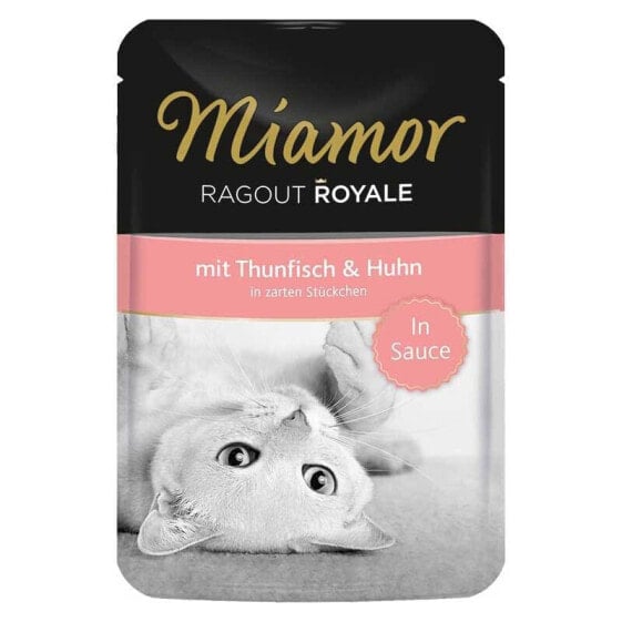 MIAMOR Royal ragout in sauce Tuna and chicken wet food for cat