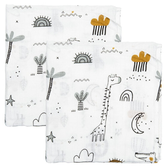 BIMBIDREAMS Jungla Set 2 60X60 cm Gauze