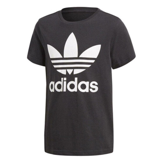 Adidas Youth Originals Trefoil Tee Black CF8545