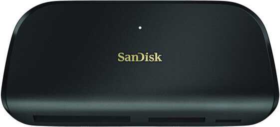SanDisk ImageMate PRO USB-C, CF, MicroSD (TransFlash), MicroSDHC, MicroSDXC, SD, SDHC, SDXC, Black, 312 Mbit/s, Windows, MacOS, USB 3.2 Gen 1 (3.1 Gen 1) Type-C, 123 mm