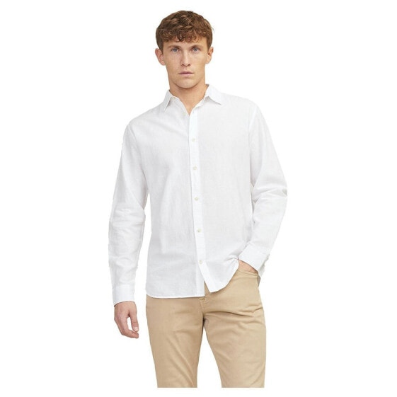 JACK & JONES Summer Linen long sleeve shirt