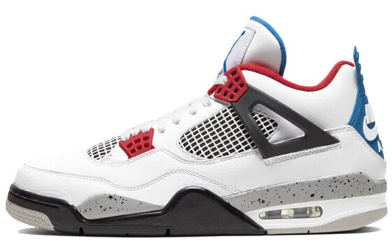 Кроссовки Nike Air Jordan 4 Retro What The (Белый)