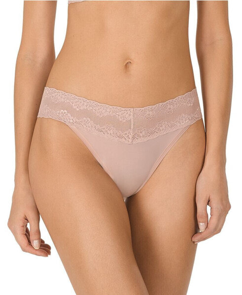 Bliss Perfection Lace-Waist Thong Underwear 750092