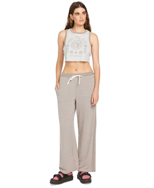 Juniors' Lil Frenchie Pull-On Drawstring Pants