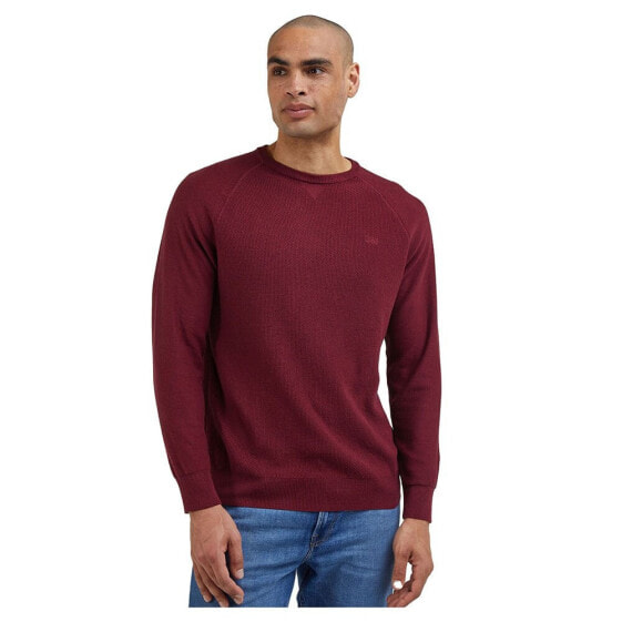 LEE Raglan Crew Knit Crew Neck Sweater