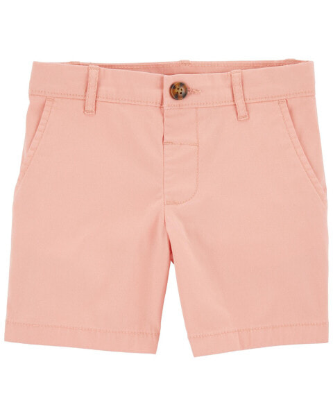 Baby Pastel Stretch Chino Shorts 18M