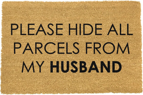 Hide Parcels From My Husband Fußmatte