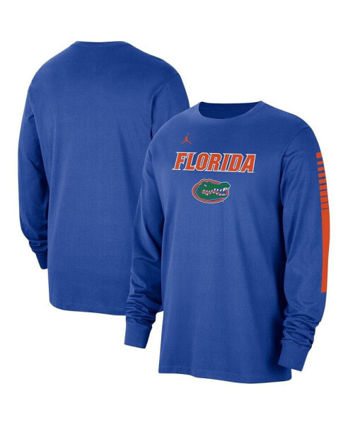 Men's Royal Florida Gators Slam Dunk Long Sleeve T-shirt