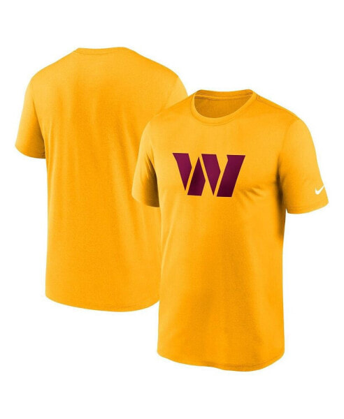 Men's Gold Washington Commanders Essential Legend T-shirt