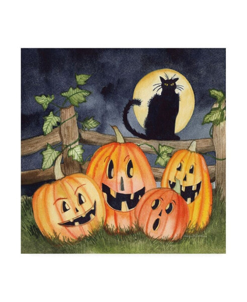Kathleen Parr McKenna Haunting Halloween Night I No Border Canvas Art - 36.5" x 48"