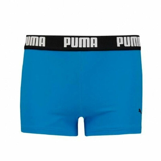 Синие плавки-шорты для мальчиков PUMA Swim Logo