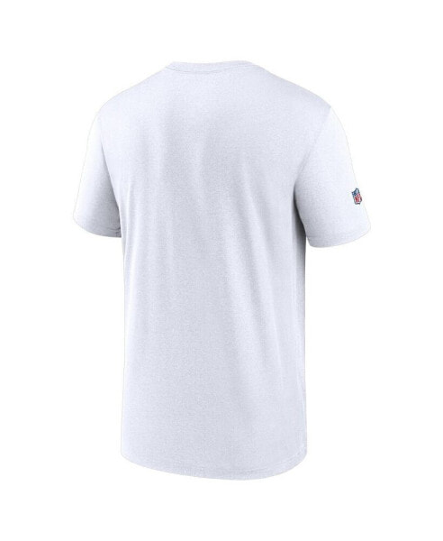 Men's White Las Vegas Raiders Impact Legend Performance T-Shirt