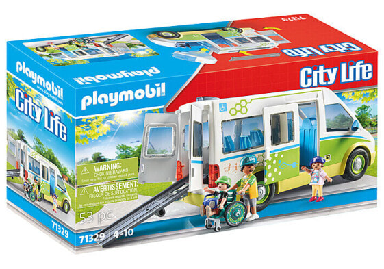 Игровой набор Playmobil School Bus 71329 City Life (Городская жизнь)
