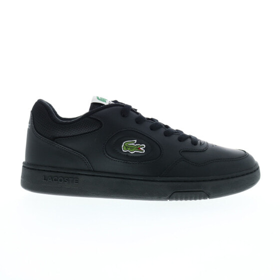 Lacoste Lineset 223 1 SMA Mens Black Leather Lifestyle Sneakers Shoes