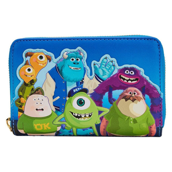 LOUNGEFLY Monsters University Scare Games Disney Wallet