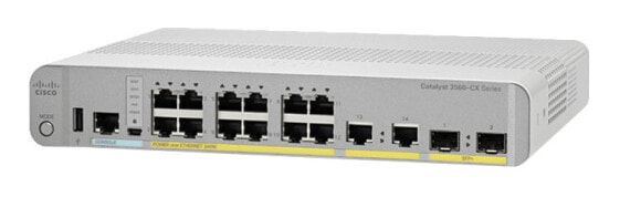 Cisco Catalyst WS-C3560CX-12TC-S - Managed - L2/L3 - Gigabit Ethernet (10/100/1000) - Full duplex - Rack mounting