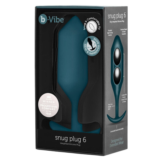 Анальный пробка B-Vibe 6 Azul Océano