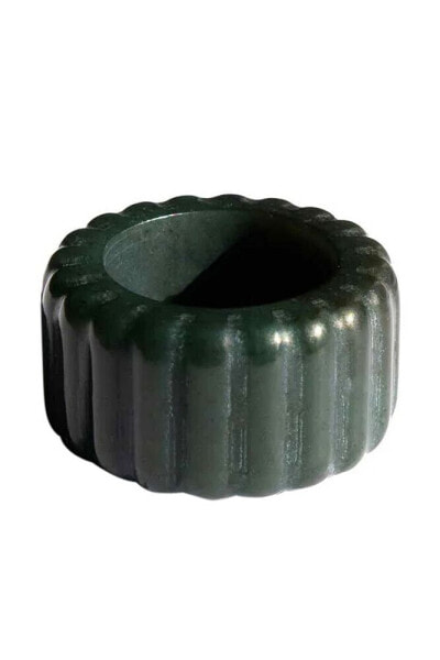 Sophia — Ribbed jade ring