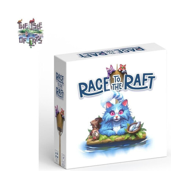Race to the Raft TCOK650 Board Game Cats Isle Co-Operative New Sealed Frank West