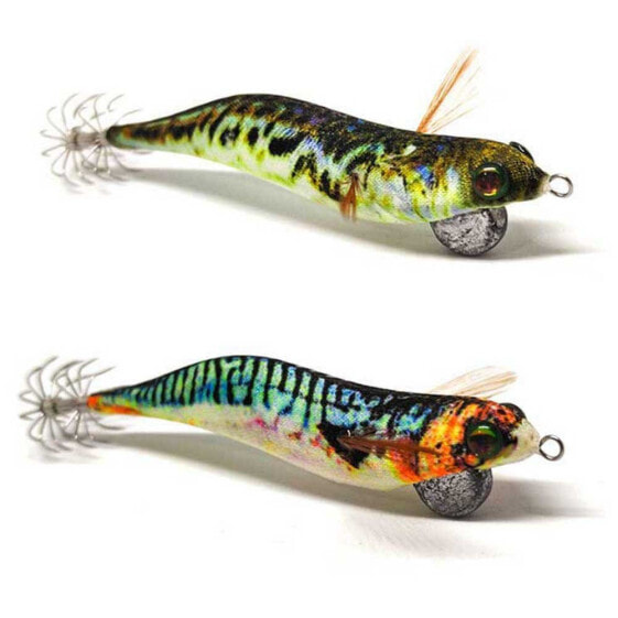 Приманка для каракатиц и сепий SEA MONSTERS Carved EGI-AS Natural Squid Jig 55 мм 3.5 г