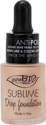 Flüssige Foundation - PuroBio Sublime Drop Foundation 00