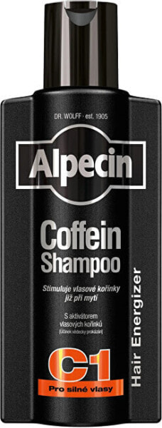 Alpecin Coffein Shampoo C1 Стимулирующий шампунь с кофеином против выпадения волос