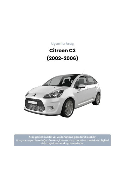 Citroen C3 Hava Kanallı Ön Fren Disk Takımı (2002-2006) Bosch