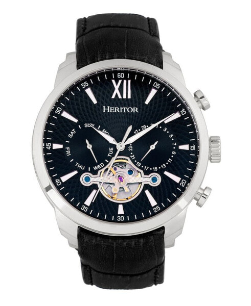 Часы Heritor Arthur SilverBlack Dial