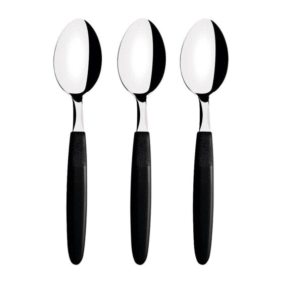 TRAMONTINA Ipannema 13.9 cm Polished Stainless Steel Spoon Set 3 Units