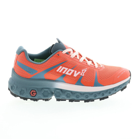 Женские кроссовки Inov-8 TrailFly Ultra G 300 Max 000978-COGA Кораллово-Графитовые атлетические туристические ботинки